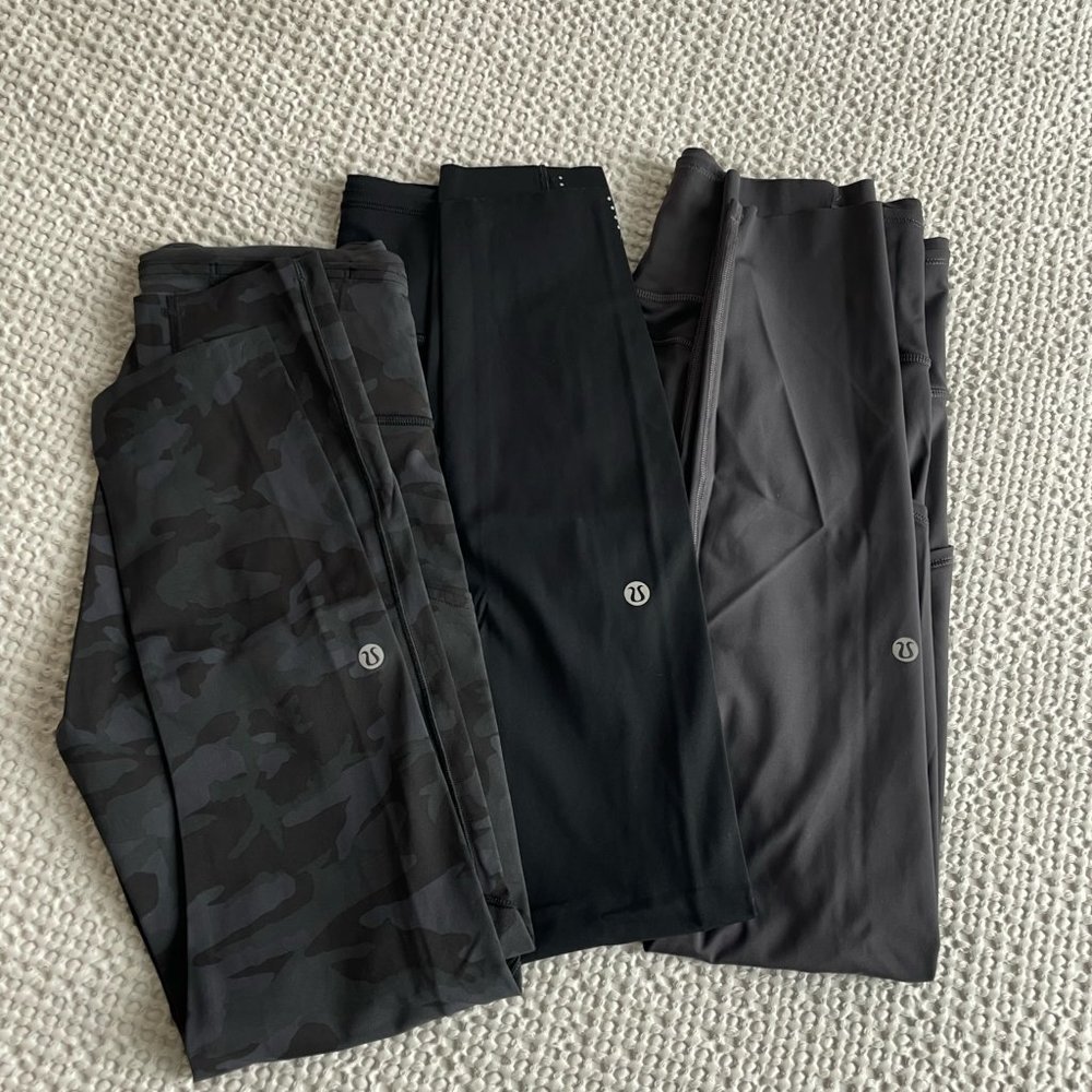 Lululemon Fast & Free Size 6 - Lot of 3